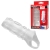 Насадка на пенис с кольцом для мошонки Clear Sensations Enhancer Sex Sleeve - 11,5 см. - XR Brands - в Ульяновске купить с доставкой