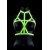 Портупея Bra Harness с неоновым эффектом - размер L-XL - Shots Media BV - купить с доставкой в Ульяновске