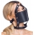 Черный намордник с кляпом-шаром Head Harness With A Gag - Orion - купить с доставкой в Ульяновске