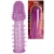 Фиолетовая насадка, удлиняющая половой член - 13,5 см. - Toyfa Basic - в Ульяновске купить с доставкой