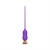 Фиолетовый тонкий стимулятор Nipple Vibrator - 23 см. - I-MOON - купить с доставкой в Ульяновске
