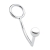 Кольцо на пенис с анальным стимулятором Stainless Steel Anal Hook   Cock Ring - BlueLine - в Ульяновске купить с доставкой
