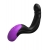 Черно-фиолетовый вибромассажёр простаты Hyper-Pulse P-Spot Massager - Pipedream - в Ульяновске купить с доставкой