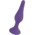 Фиолетовая анальная втулка Silcone Purple Plug Large - 12,5 см. - Boys of Toys
