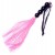 Розовая силиконовая плеть - 35,5 см. - Boys of Toys - купить с доставкой в Ульяновске