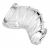 Насадка для ограничения эрекции Detained Soft Body Chastity Cage - XR Brands - купить с доставкой в Ульяновске