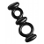 Двойное эрекционное кольцо Dual Stretch To Fit Cock and Ball Ring - XR Brands - в Ульяновске купить с доставкой