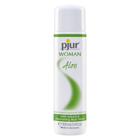 Лубрикант на водной основе pjur WOMAN Aloe - 100 мл. - Pjur - купить с доставкой в Ульяновске