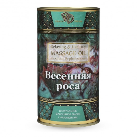 Натуральное массажное масло  Весенняя роса  - 50 мл. - БиоМед - купить с доставкой в Ульяновске
