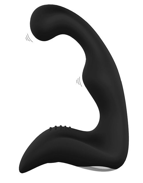 Чёрный перезаряжаемый массажёр простаты BOOTY PLEASER - Dream Toys - в Ульяновске купить с доставкой