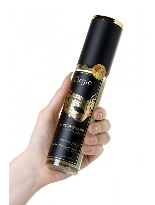 Минеральное массажное масло Orgie Sexy Therapy Afrodisiac - 200 мл. - ORGIE - купить с доставкой в Ульяновске