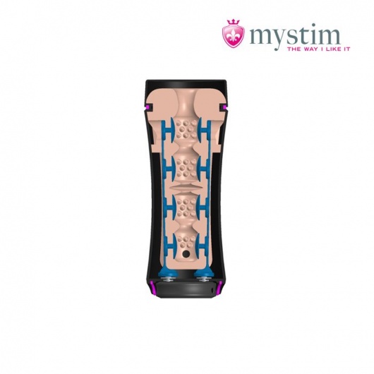 Мастурбатор-анус Opus E Donut с возможностью подключения электростимуляции - MyStim - купить с доставкой в Ульяновске