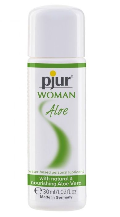 Лубрикант на водной основе pjur WOMAN Aloe - 30 мл. - Pjur - купить с доставкой в Ульяновске