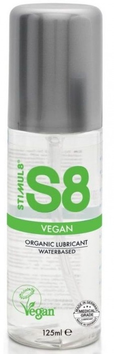 Веганский лубрикант на водной основе S8 Vegan Lube - 125 мл. - Stimul8 - купить с доставкой в Ульяновске