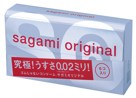 Ультратонкие презервативы Sagami Original - 6 шт. - Sagami - купить с доставкой в Ульяновске