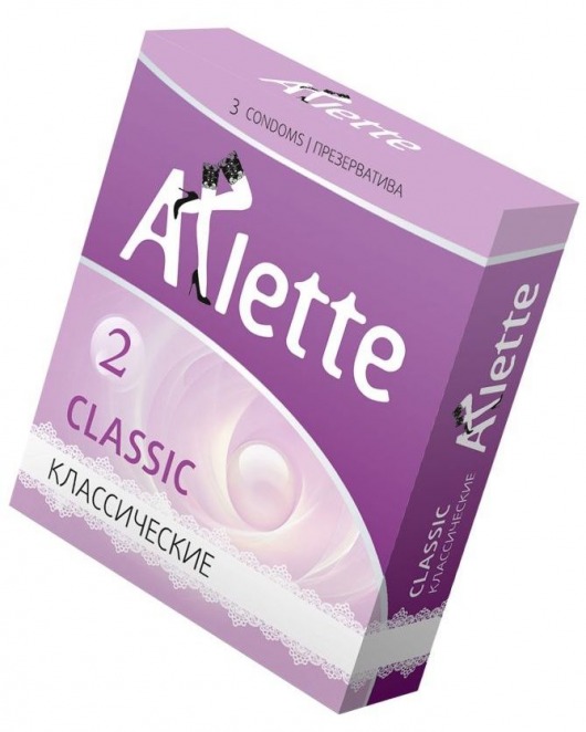 Классические презервативы Arlette Classic - 3 шт. - Arlette - купить с доставкой в Ульяновске