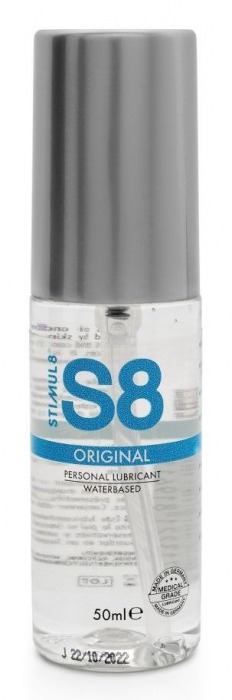 Универсальный лубрикант на водной осноdе S8 Original Lube - 50 мл. - Stimul8 - купить с доставкой в Ульяновске