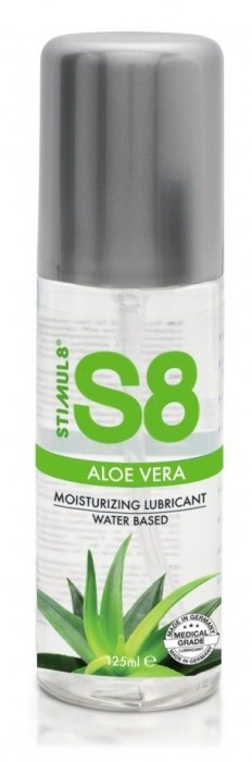 Лубрикант на водной основе S8 Aloe Vera Lube - 125 мл. - Stimul8 - купить с доставкой в Ульяновске