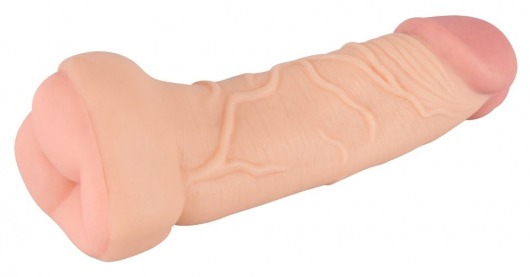 Телесная насадка-мастурбатор 2-in-1 Extension Masturbator - 21 см. - Orion - в Ульяновске купить с доставкой