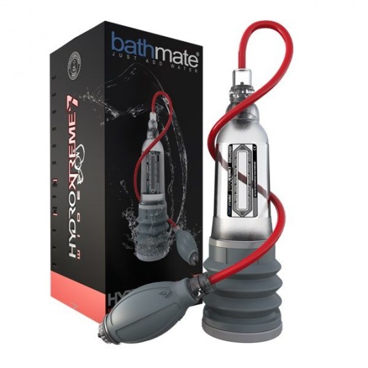 Прозрачная гидропомпа HydroXTREME7 Wide Boy - Bathmate - в Ульяновске купить с доставкой