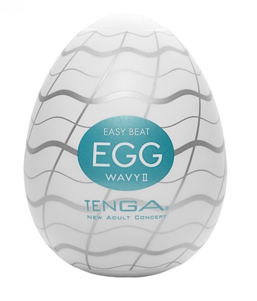 Мастурбатор-яйцо EGG Wavy II - Tenga - в Ульяновске купить с доставкой