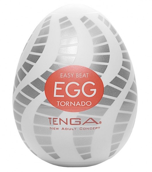 Мастурбатор-яйцо EGG Tornado - Tenga - в Ульяновске купить с доставкой