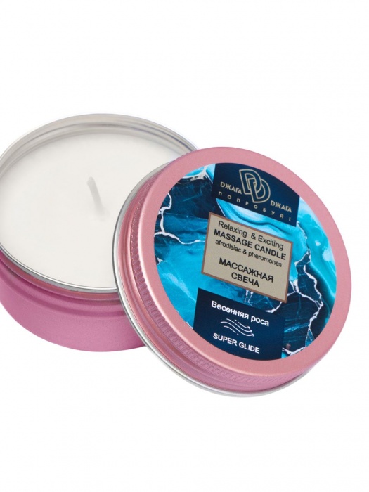 Массажная свеча  Весенняя роса - БиоМед - купить с доставкой в Ульяновске