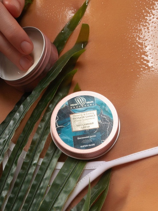 Массажная свеча  Весенняя роса - БиоМед - купить с доставкой в Ульяновске