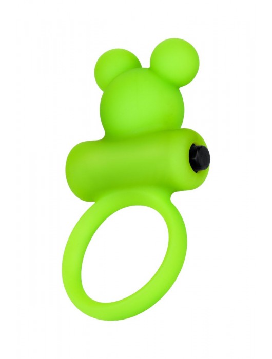 Зеленое виброкольцо на пенис A-Toys - A-toys - в Ульяновске купить с доставкой