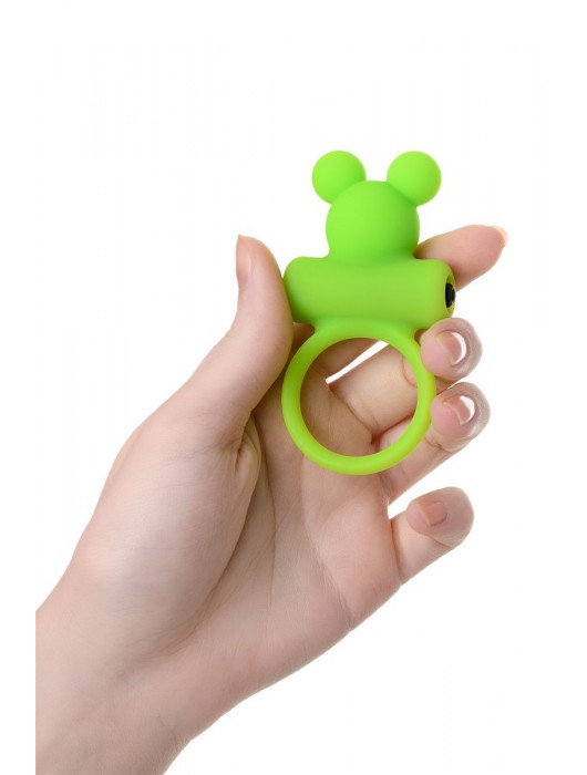 Зеленое виброкольцо на пенис A-Toys - A-toys - в Ульяновске купить с доставкой