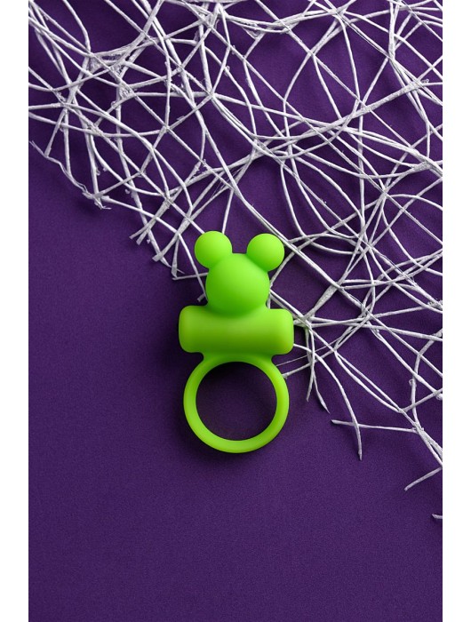 Зеленое виброкольцо на пенис A-Toys - A-toys - в Ульяновске купить с доставкой
