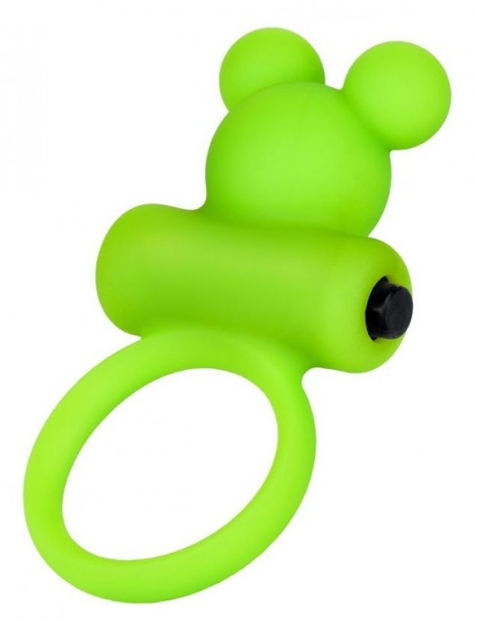 Зеленое виброкольцо на пенис A-Toys - A-toys - в Ульяновске купить с доставкой