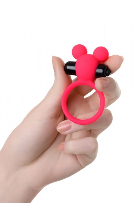 Розовое виброкольцо на пенис A-Toys - A-toys - в Ульяновске купить с доставкой