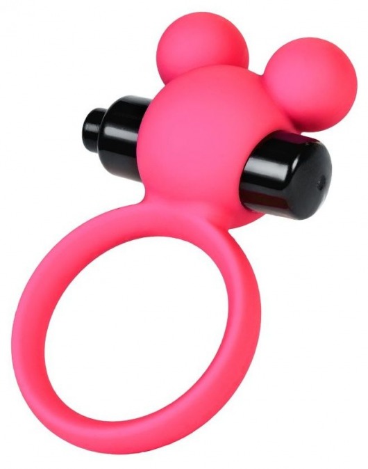 Розовое виброкольцо на пенис A-Toys - A-toys - в Ульяновске купить с доставкой
