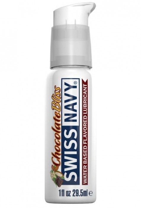 Лубрикант с ароматом шоколада Swiss Navy Chocolate Bliss Lube - 29,5 мл. - Swiss navy - купить с доставкой в Ульяновске