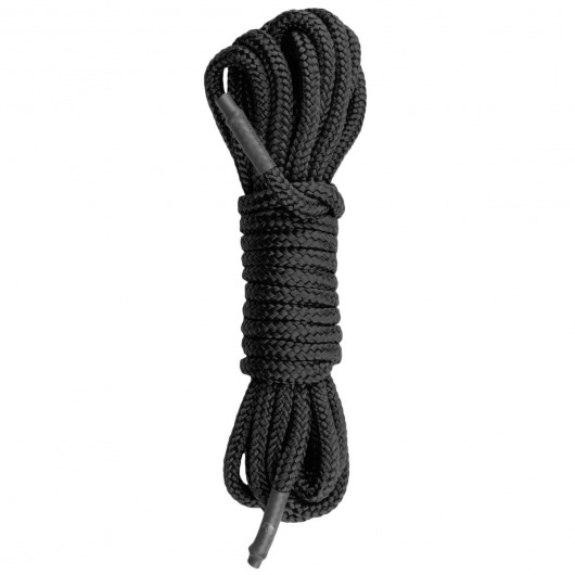 Черная веревка для бондажа Easytoys Bondage Rope - 5 м. - Easy toys - купить с доставкой в Ульяновске