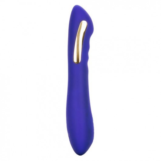 Фиолетовый вибратор с электростимуляцией Intimate E-Stimulator Petite Wand - 18,5 см. - California Exotic Novelties - купить с доставкой в Ульяновске