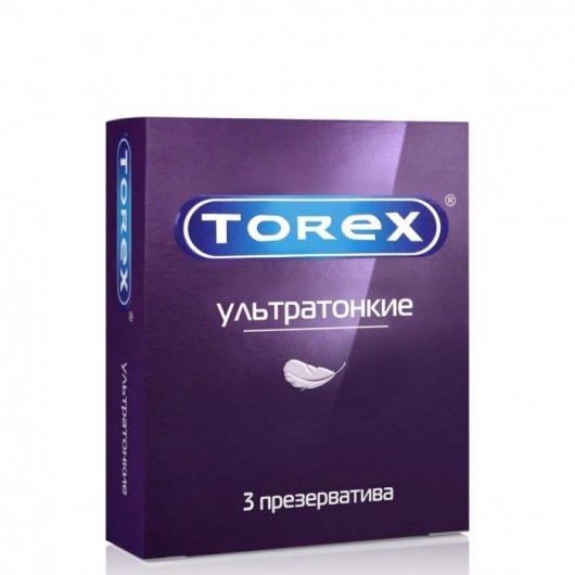 Презервативы Torex  Ультратонкие  - 3 шт. - Torex - купить с доставкой в Ульяновске