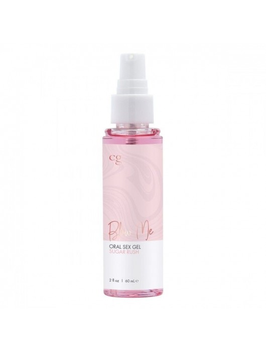 Гель для орального секса Sugar Rush с ароматом сладкой ваты - 60 мл. - CG - купить с доставкой в Ульяновске