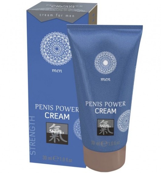 Возбуждающий крем для мужчин Penis Power Cream - 30 мл. - Shiatsu - купить с доставкой в Ульяновске