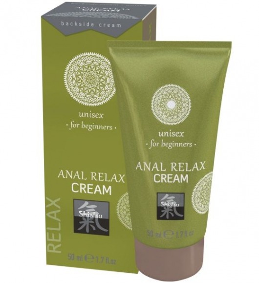 Анальный крем Anal Relax Cream - 50 мл. - Shiatsu - купить с доставкой в Ульяновске