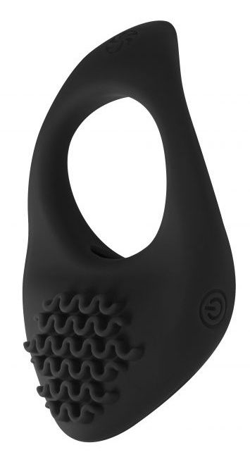 Черное эрекционное виброкольцо Pure Passion Moonshine - Lola Games - в Ульяновске купить с доставкой