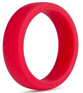 Красное эрекционное кольцо Silicone Go Pro Cock Ring - Blush Novelties - в Ульяновске купить с доставкой