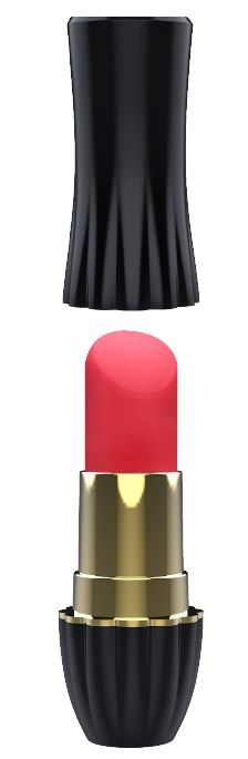 Клиторальный стимулятор-помада LIPSTICK - 9,3 см. - Dream Toys - купить с доставкой в Ульяновске