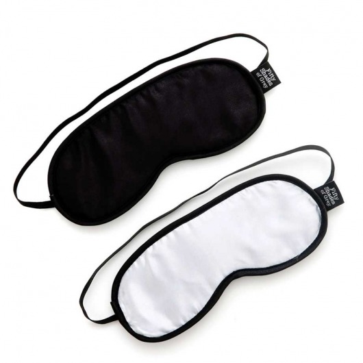 Набор из двух масок на глаза Soft Blindfold Twin Pack - Fifty Shades of Grey - купить с доставкой в Ульяновске