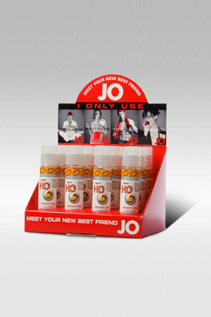 Лубрикант с ароматом персика JO Flavored Peachy Lips - 30 мл. - System JO - купить с доставкой в Ульяновске