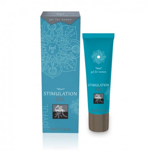 Возбуждающий интимный гель STIMULATION GEL Mint - 30 мл. - Shiatsu - купить с доставкой в Ульяновске