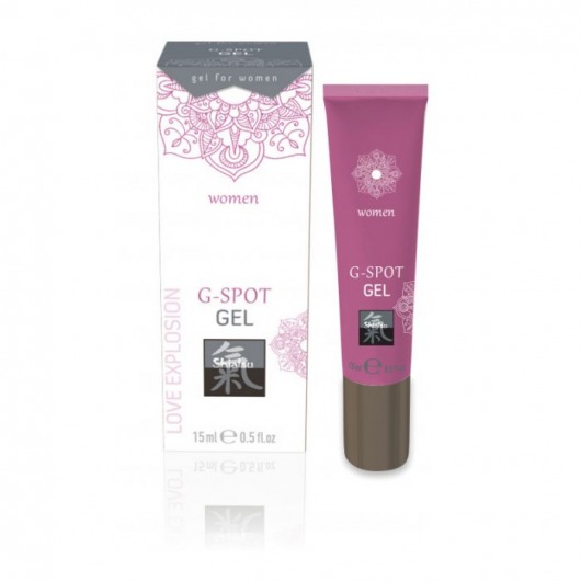 Возбуждающий интимный гель G-SPOT GEL - 15 мл. - Shiatsu - купить с доставкой в Ульяновске