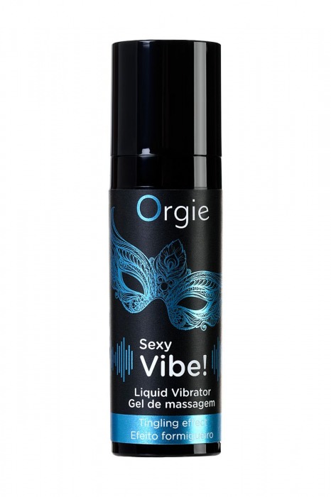 Гель для массажа ORGIE Sexy Vibe Liquid Vibrator с эффектом вибрации - 15 мл. - ORGIE - купить с доставкой в Ульяновске