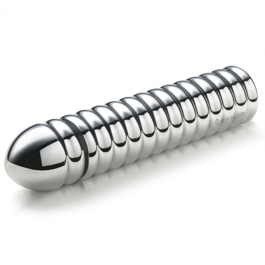 Рельефный фаллос для интенсивного электросекса Groovey George - 20 см. - MyStim - купить с доставкой в Ульяновске